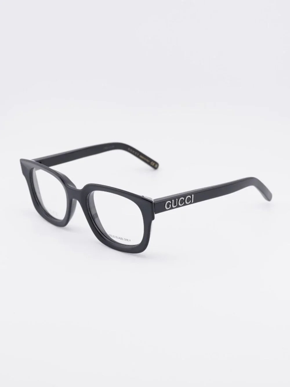 Gucci GG1721O 001 Eyeglasses Black 50mm Square Frame